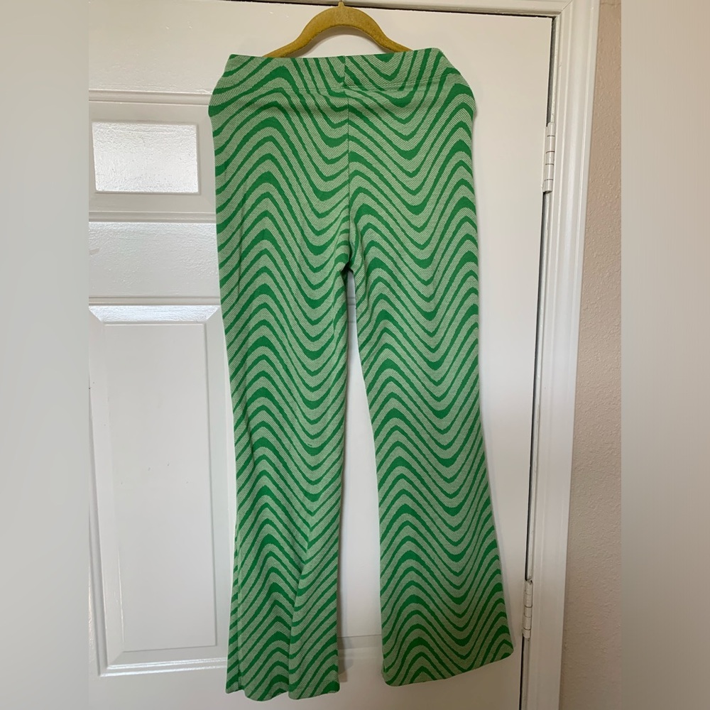 Urban Outfitters Women's Green Uo Bryn Pull-on Flare Pant 🌴 - Picture 5 of 10